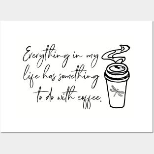 Everything in my life has something to do with coffee. Posters and Art